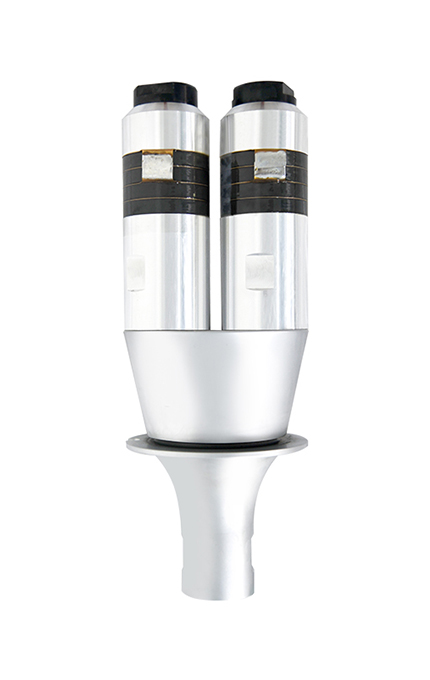 15kHz-4200W 正源荣超声波换能器 双柱直筒(银黑)