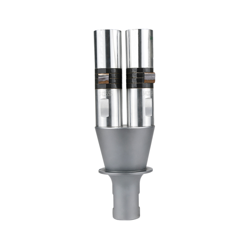 20kHz-2600W 正源荣超声波换能器 双柱直筒(银黑)